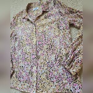 🌈 Minimum UK Viscose Nylon Hidden Button Down Blouse
